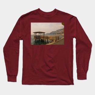 Garda Waterfront in North East Italy Long Sleeve T-Shirt